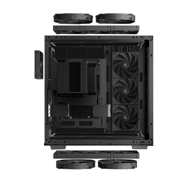 DeepCool MORPHEUS ATX+ Modular Airflow case